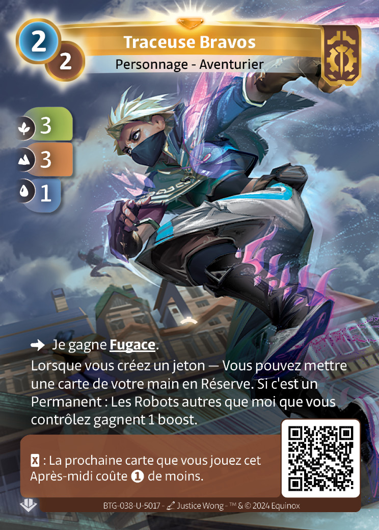 Traceuse Bravos