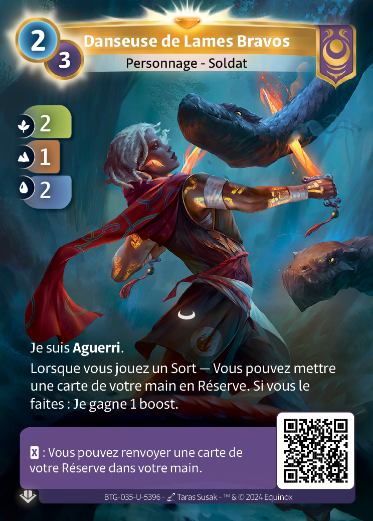 Danseuse de Lames Bravos