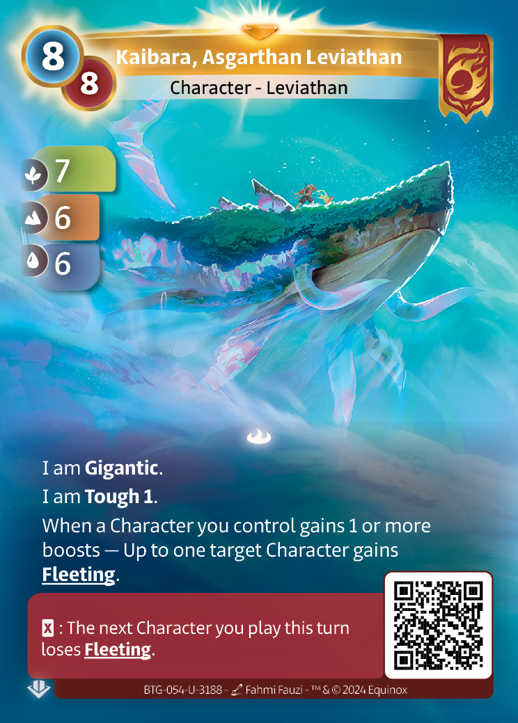 Kaibara, Asgarthan Leviathan