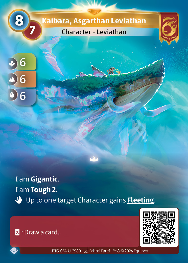Kaibara, Asgarthan Leviathan