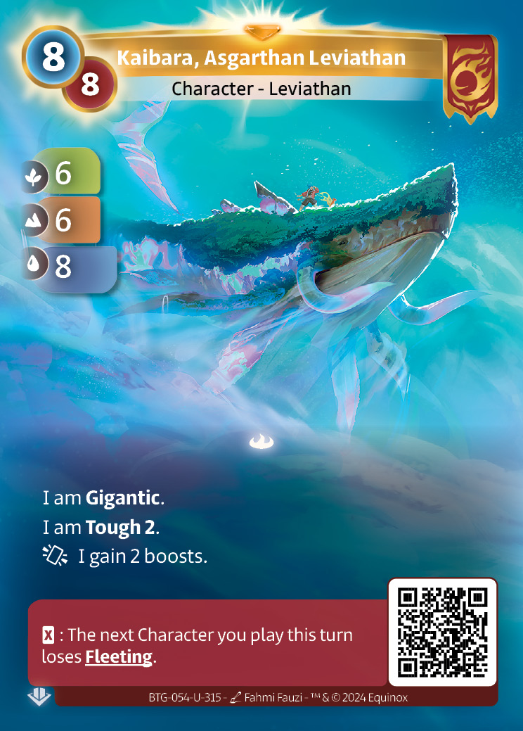 Kaibara, Asgarthan Leviathan