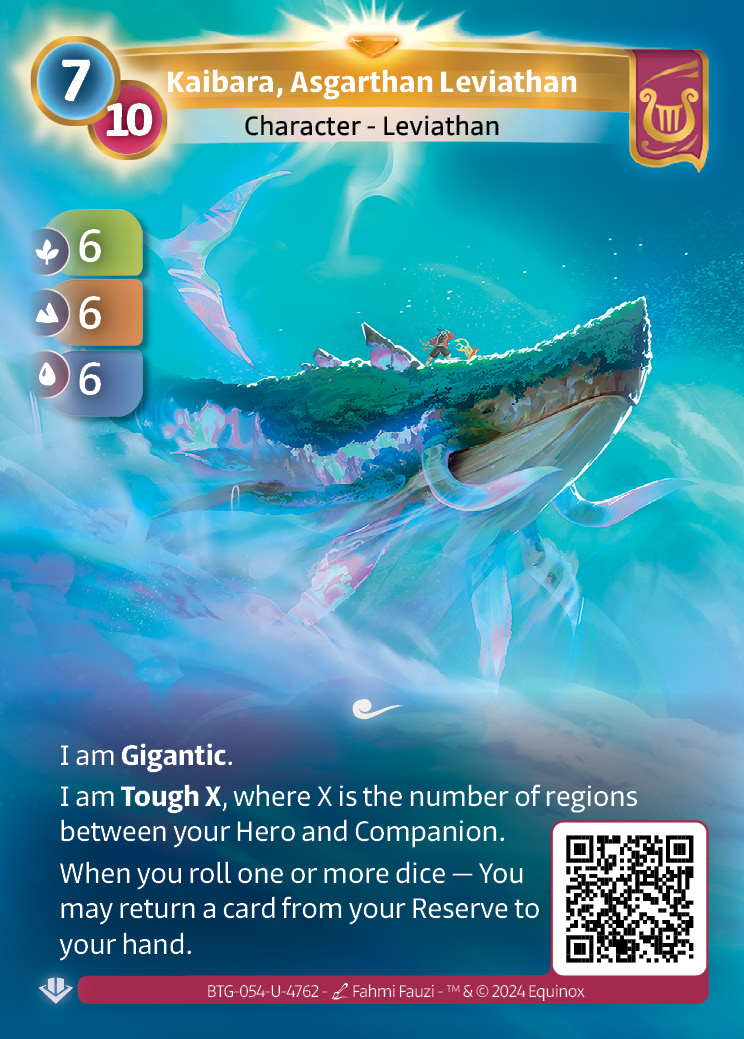 Kaibara, Asgarthan Leviathan