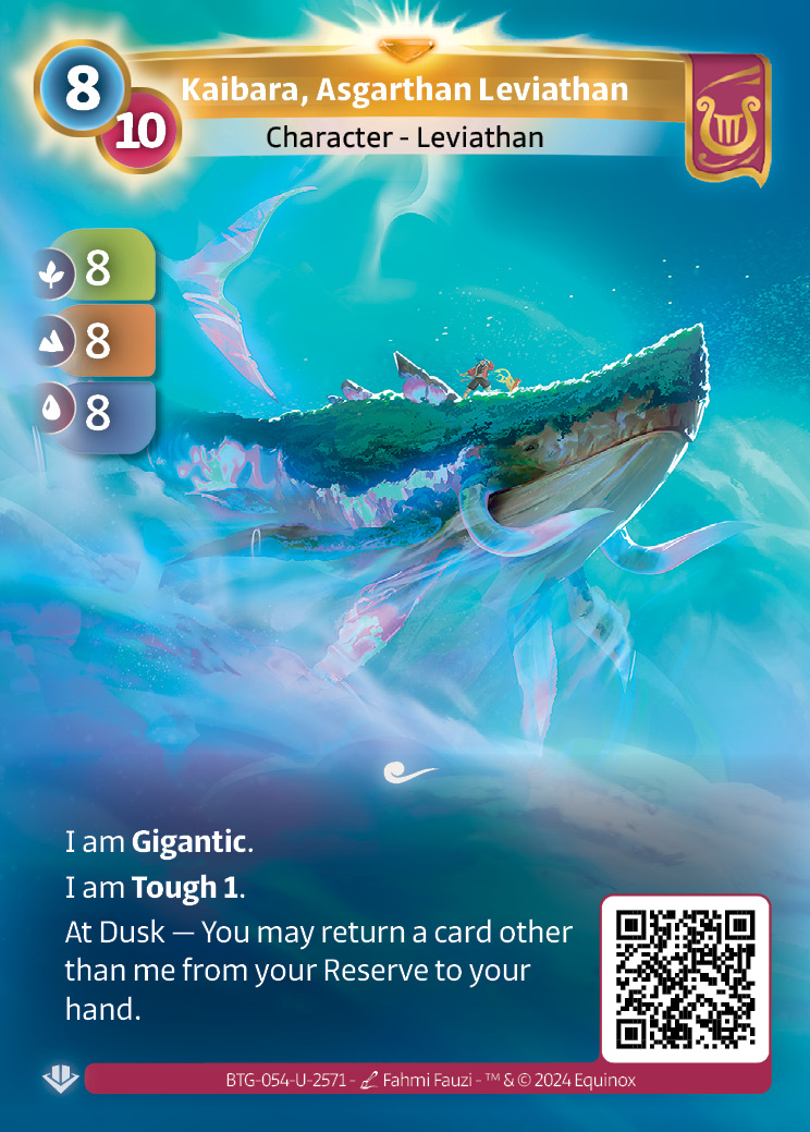 Kaibara, Asgarthan Leviathan