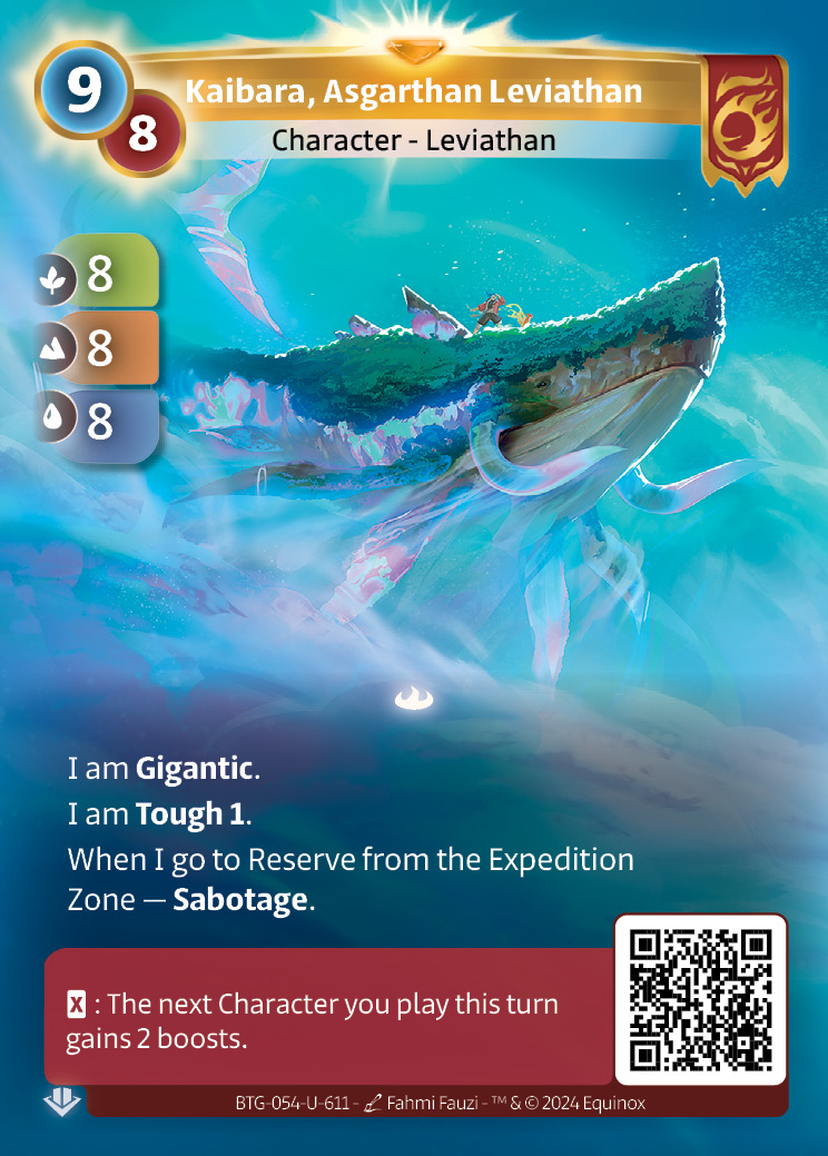 Kaibara, Asgarthan Leviathan