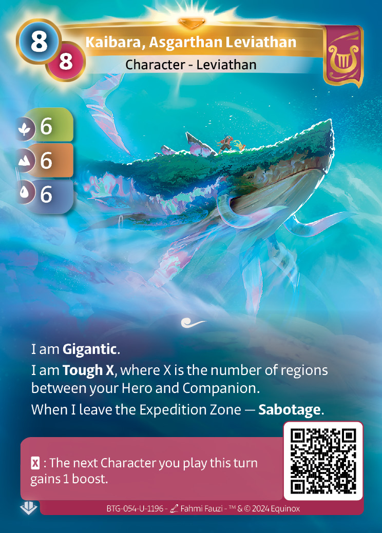 Kaibara, Asgarthan Leviathan