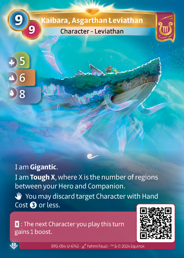 Kaibara, Asgarthan Leviathan