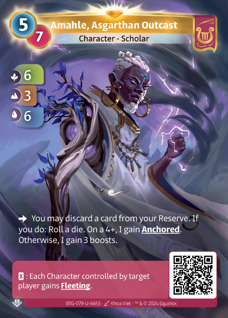 Amahle, Asgarthan Outcast