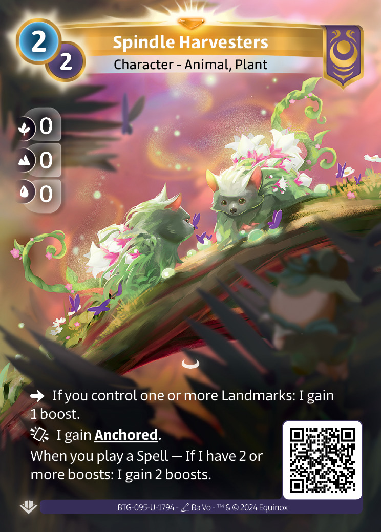 Spindle Harvesters