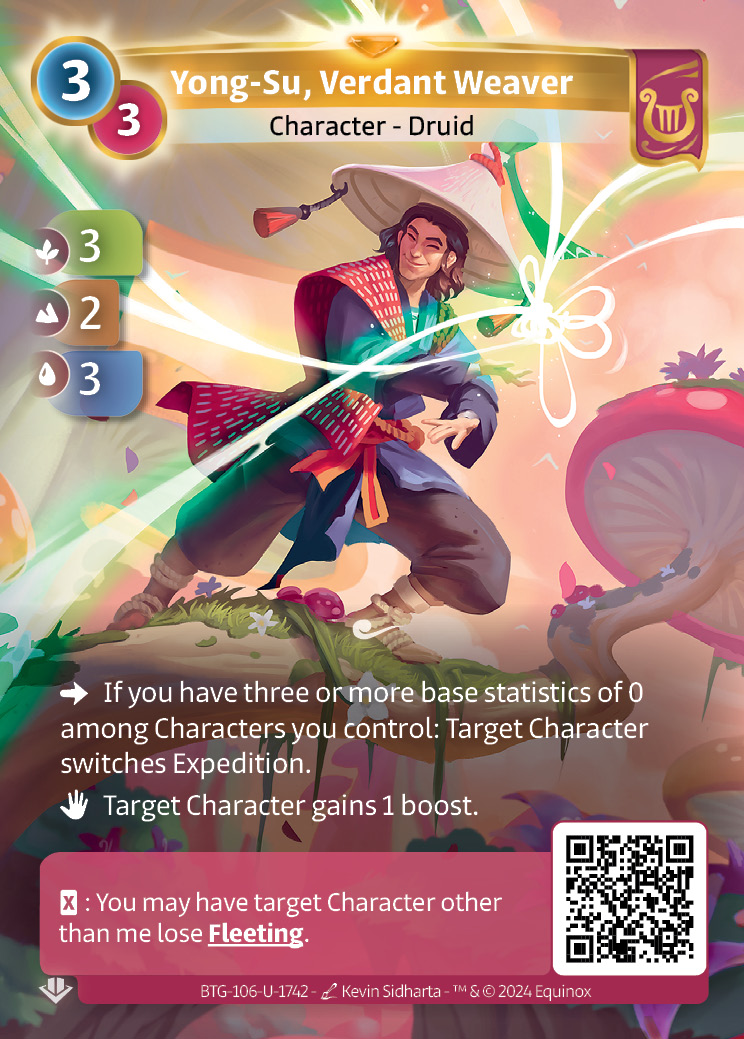 Yong-Su, Verdant Weaver