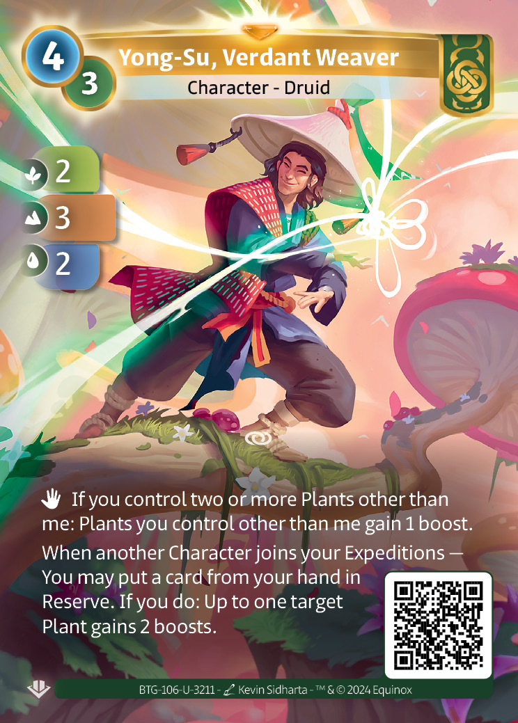 Yong-Su, Verdant Weaver