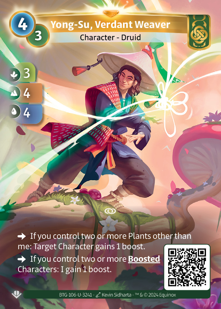 Yong-Su, Verdant Weaver