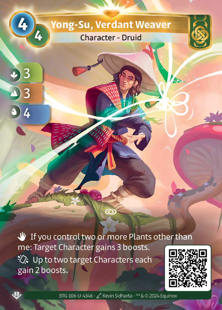 Yong-Su, Verdant Weaver