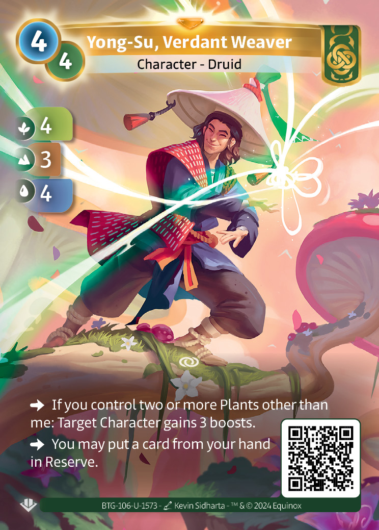 Yong-Su, Verdant Weaver
