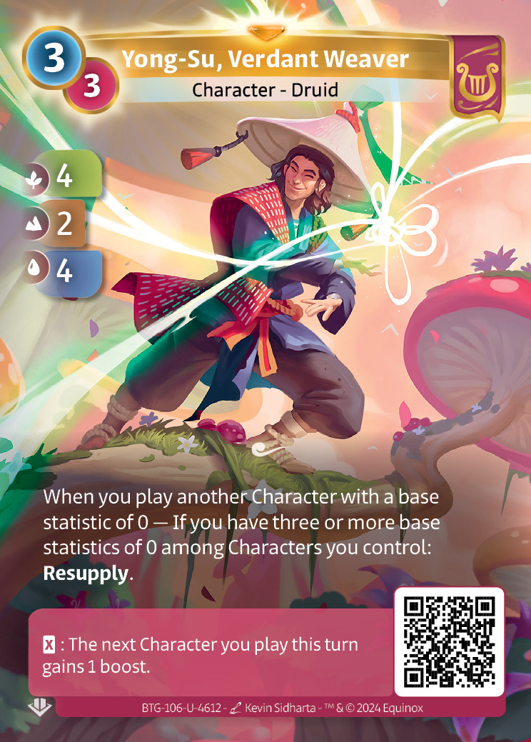 Yong-Su, Verdant Weaver