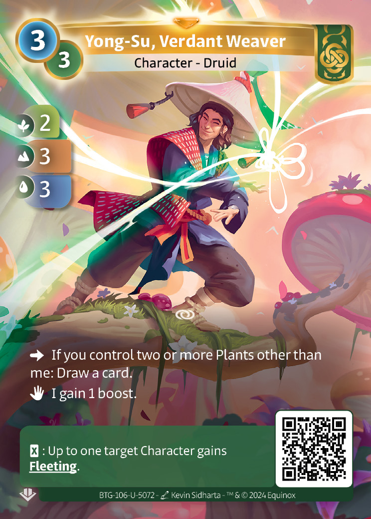 Yong-Su, Verdant Weaver