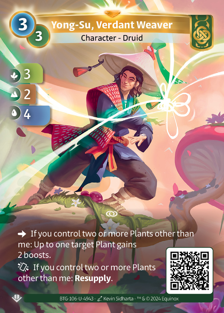 Yong-Su, Verdant Weaver