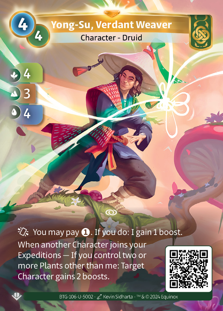Yong-Su, Verdant Weaver