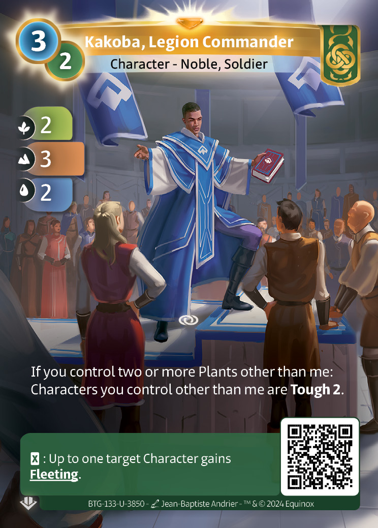 Kakoba, Legion Commander