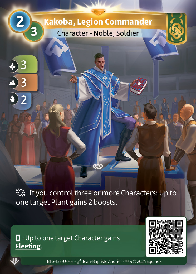 Kakoba, Legion Commander