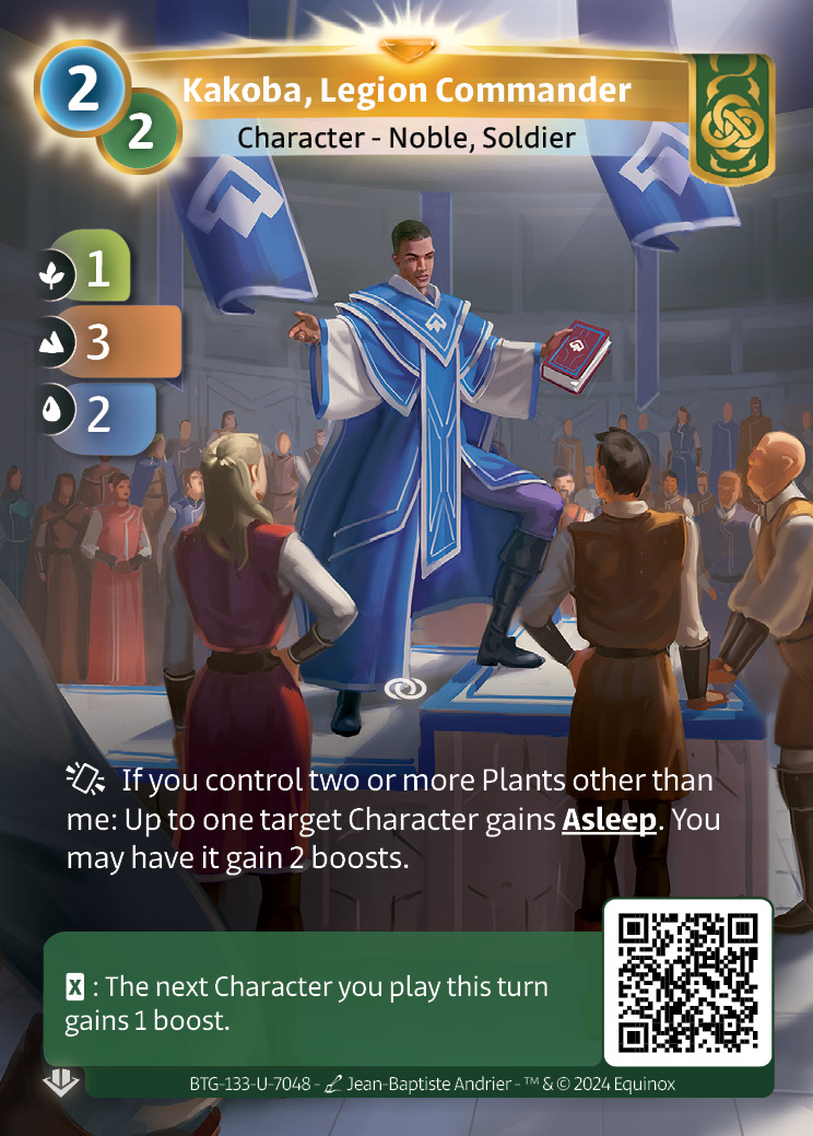 Kakoba, Legion Commander
