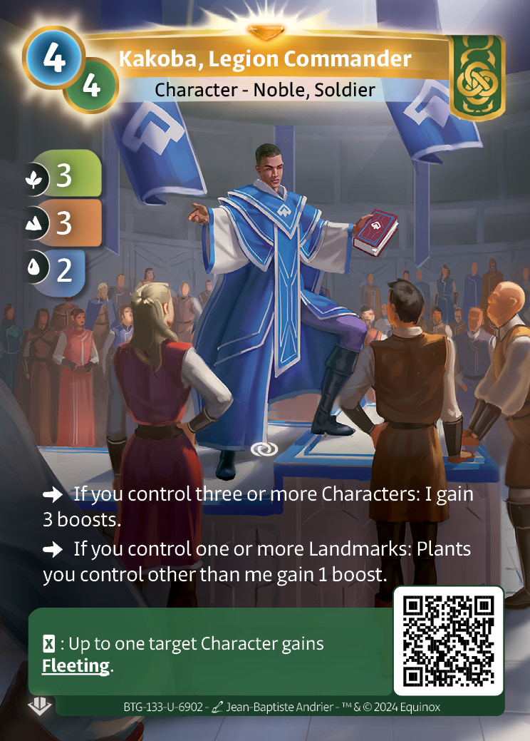 Kakoba, Legion Commander