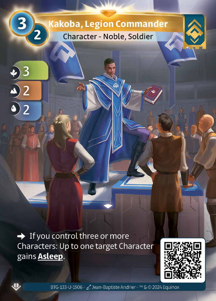 Kakoba, Legion Commander