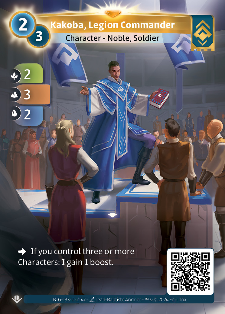 Kakoba, Legion Commander