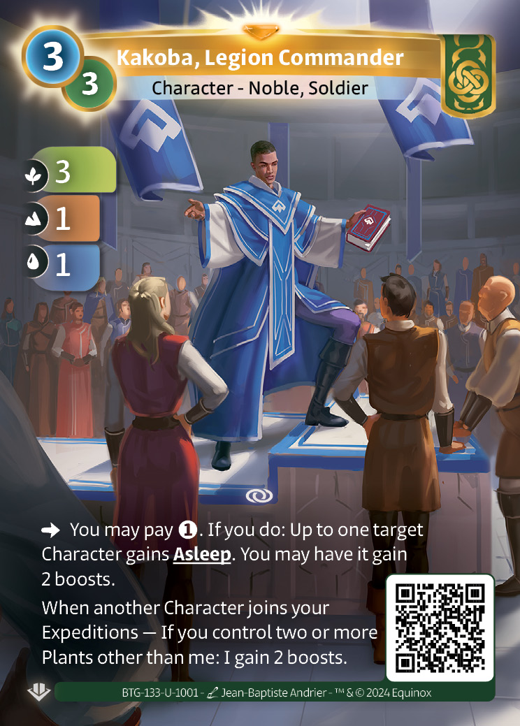 Kakoba, Legion Commander