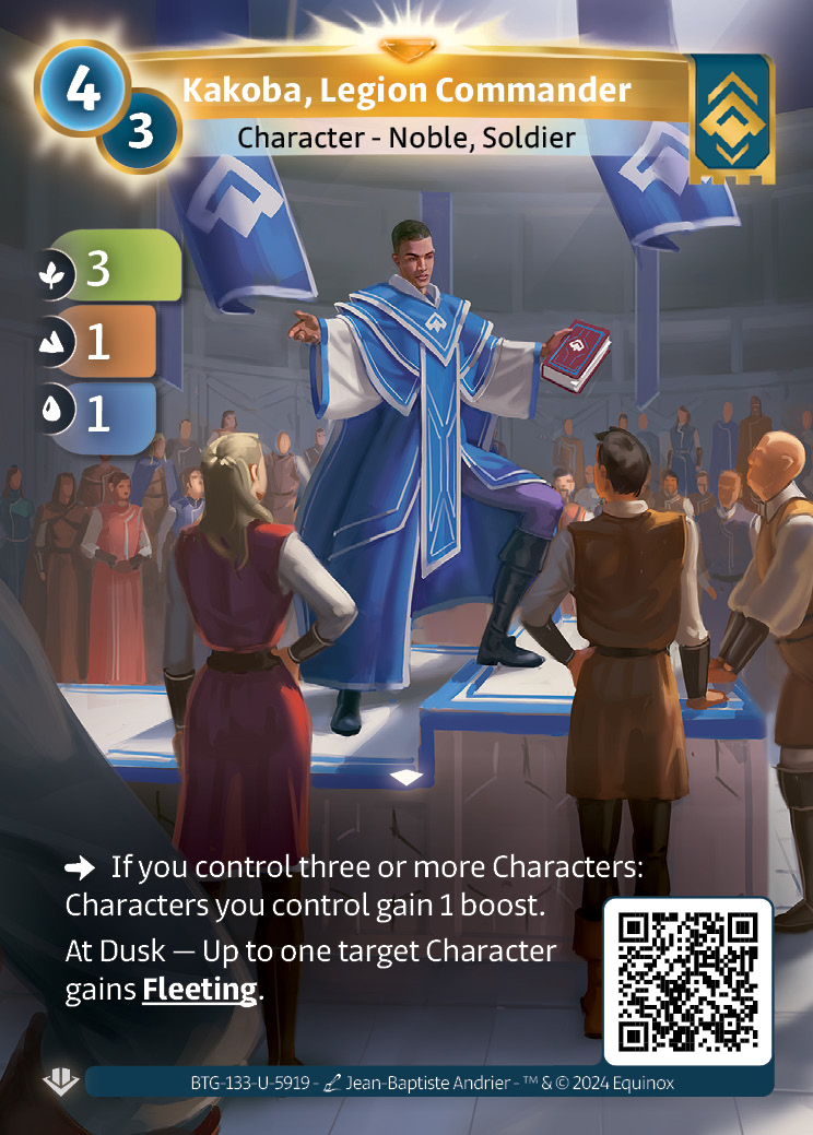 Kakoba, Legion Commander