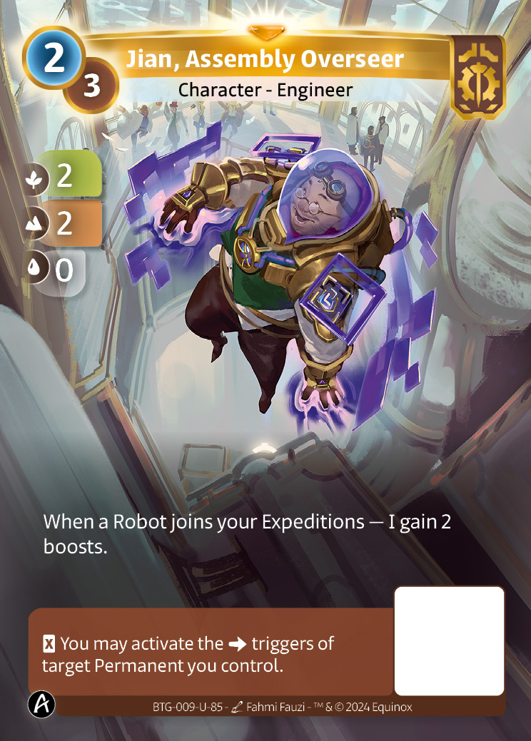 Jian, Assembly Overseer