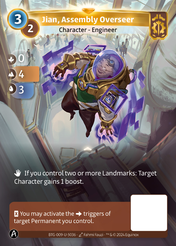 Jian, Assembly Overseer