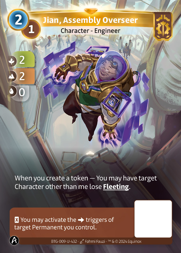 Jian, Assembly Overseer