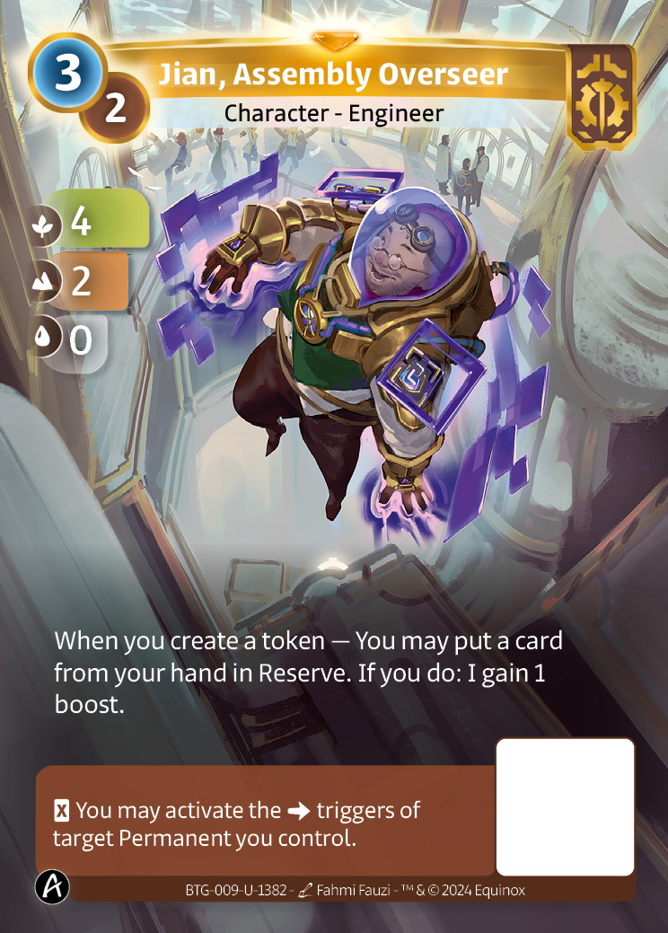 Jian, Assembly Overseer
