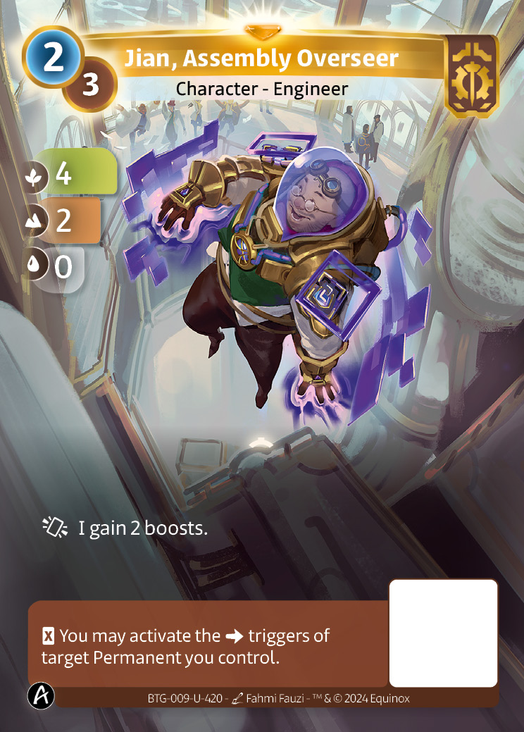 Jian, Assembly Overseer