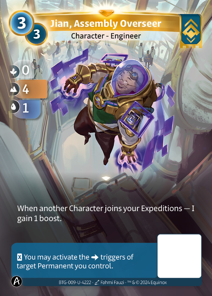 Jian, Assembly Overseer