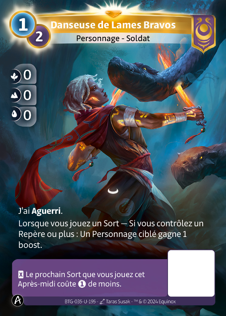 Danseuse de Lames Bravos