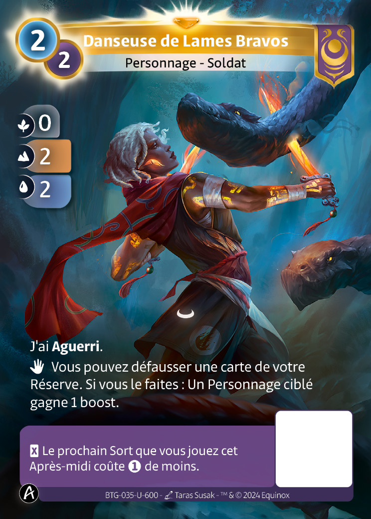 Danseuse de Lames Bravos