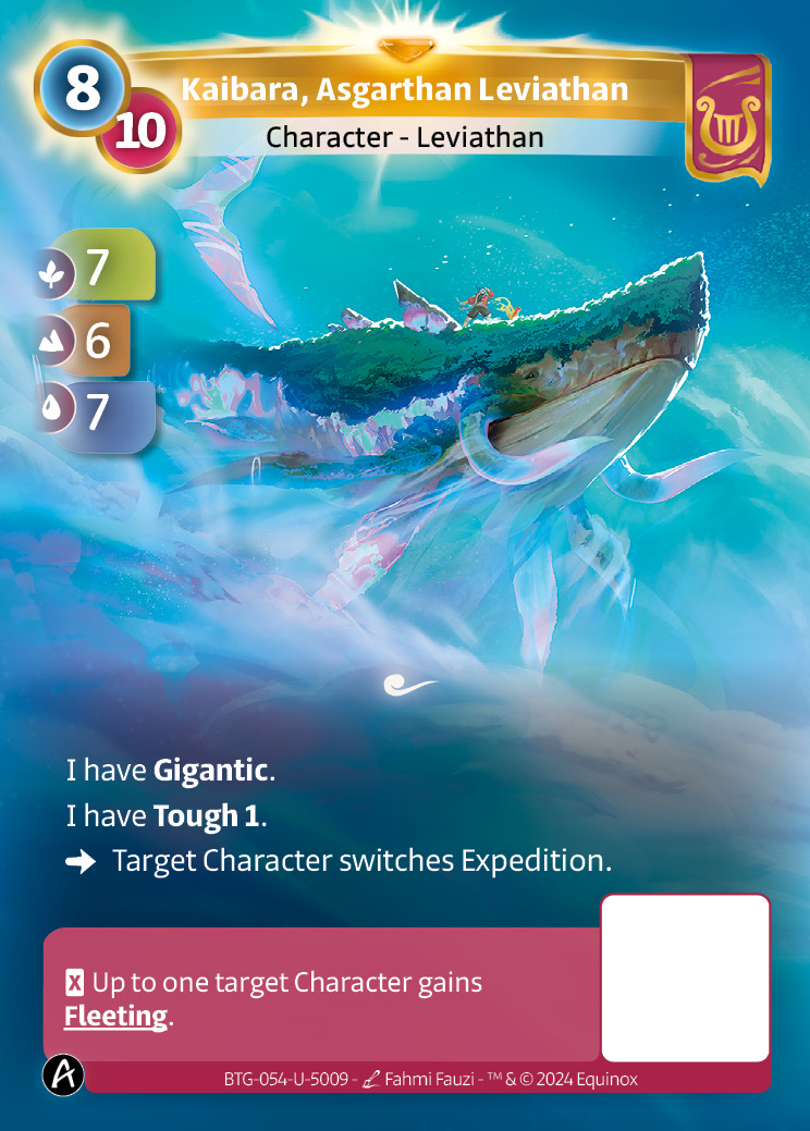 Kaibara, Asgarthan Leviathan