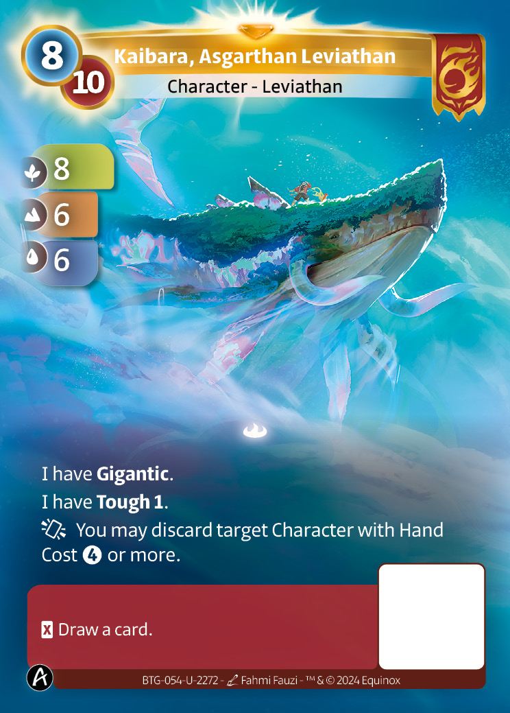 Kaibara, Asgarthan Leviathan