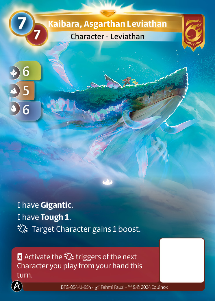 Kaibara, Asgarthan Leviathan