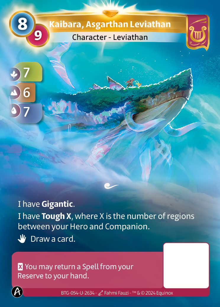 Kaibara, Asgarthan Leviathan