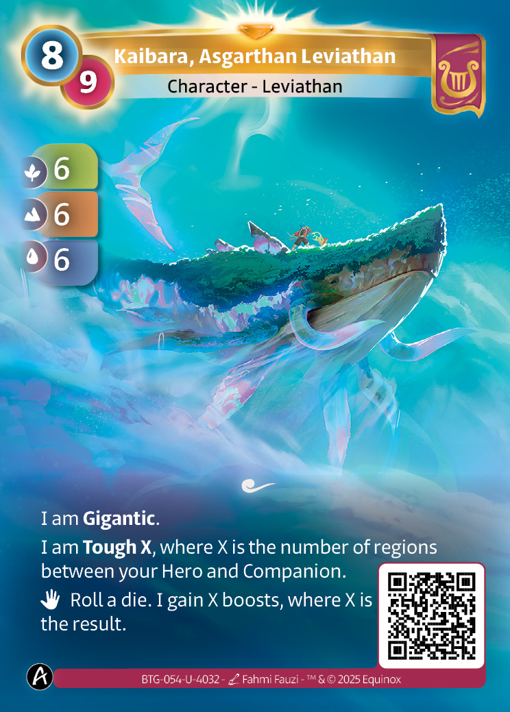 Kaibara, Asgarthan Leviathan