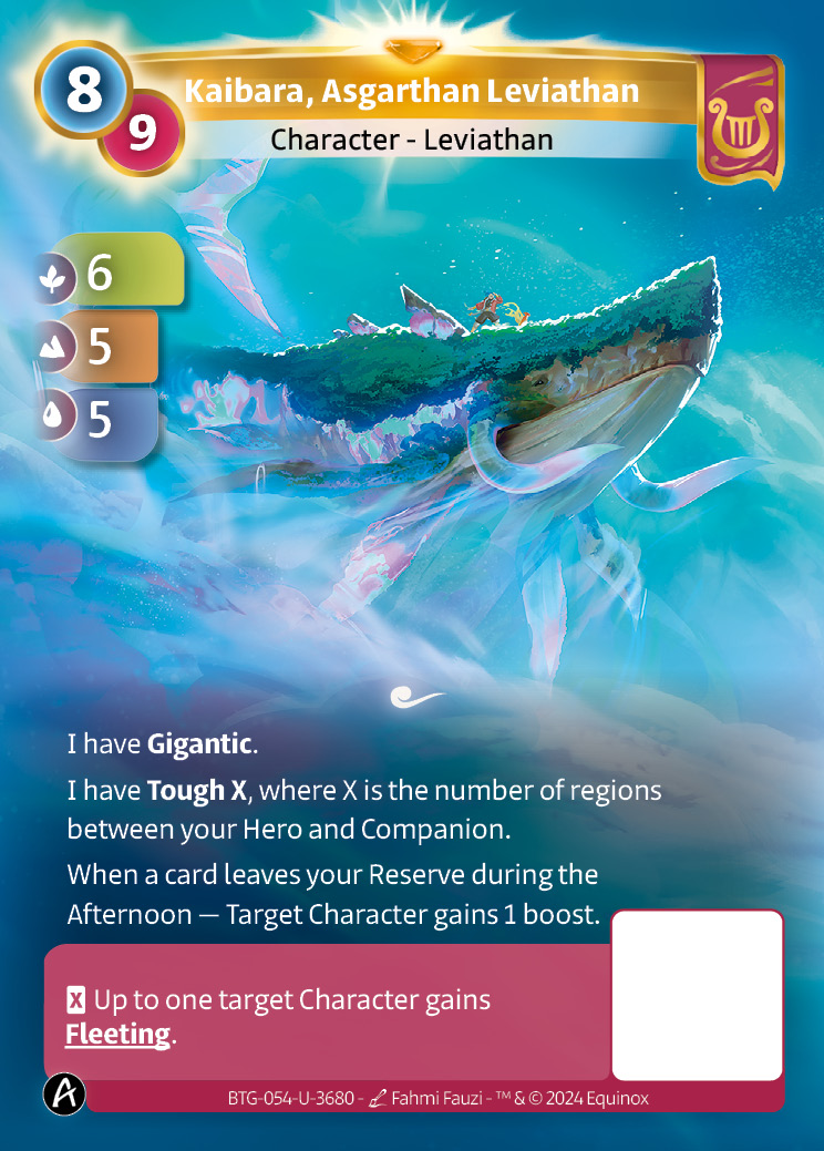 Kaibara, Asgarthan Leviathan