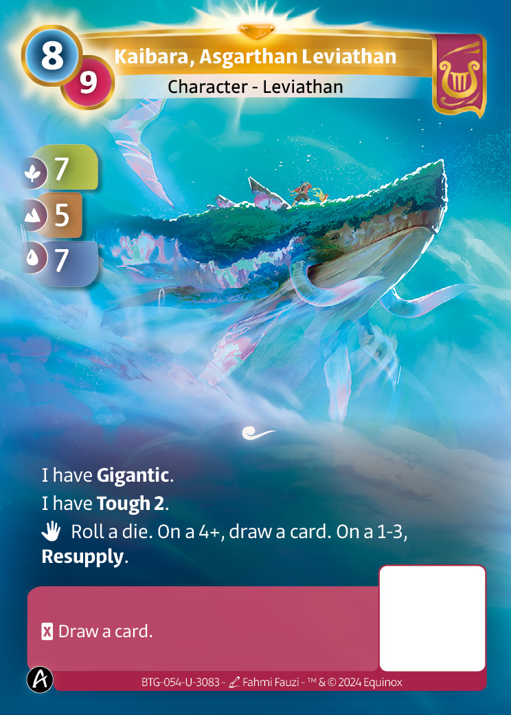 Kaibara, Asgarthan Leviathan