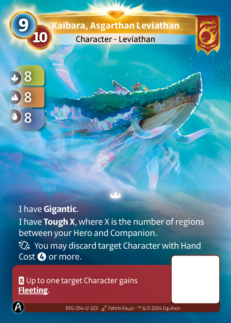 Kaibara, Asgarthan Leviathan