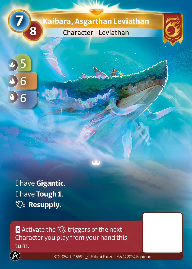 Kaibara, Asgarthan Leviathan