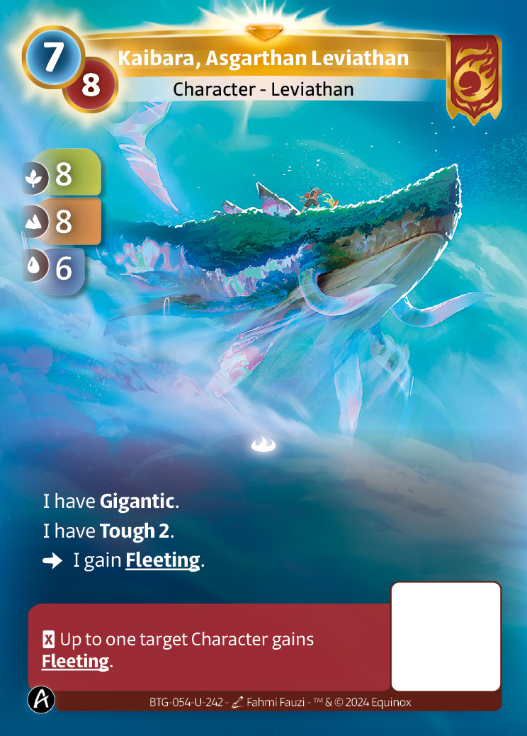 Kaibara, Asgarthan Leviathan