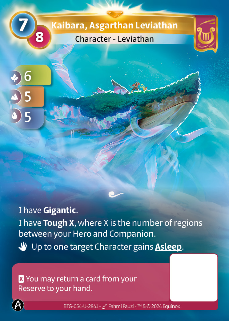 Kaibara, Asgarthan Leviathan