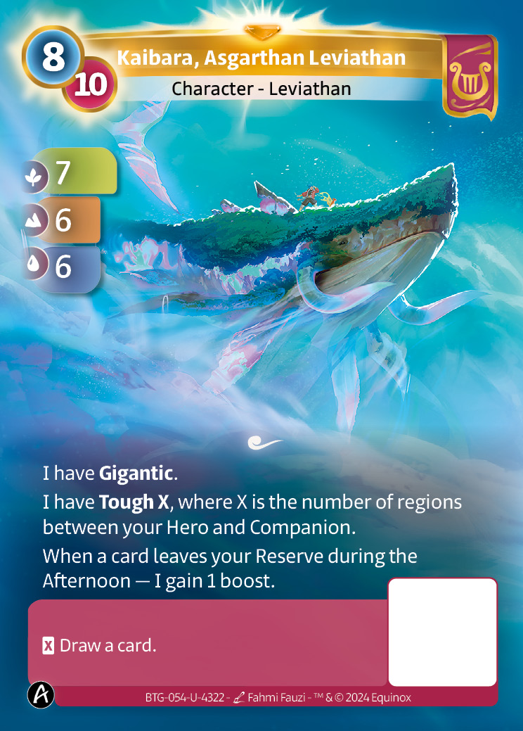 Kaibara, Asgarthan Leviathan