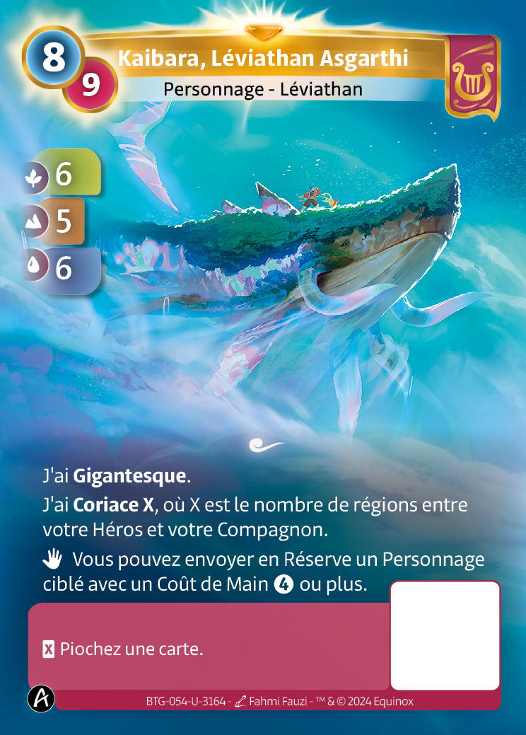 Kaibara, Léviathan Asgarthi